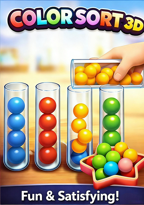 Color Sort 3D